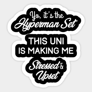 AJ Tracy - University Appropriation Sticker